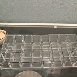 Clear Acrylic Makeup Organizer